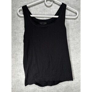 White House Black Market Womens XS Extra Small Tank Sleeveless Black Top